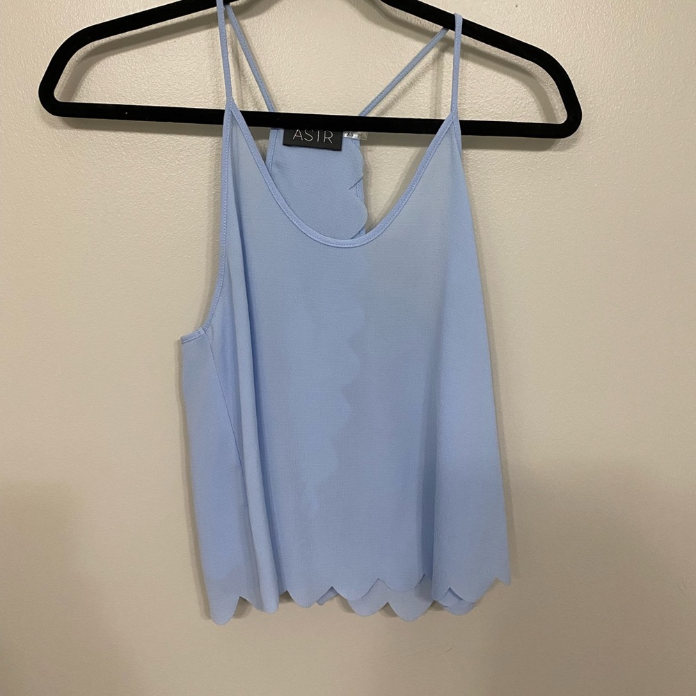 Periwinkle top